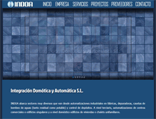 Tablet Screenshot of indoa.es